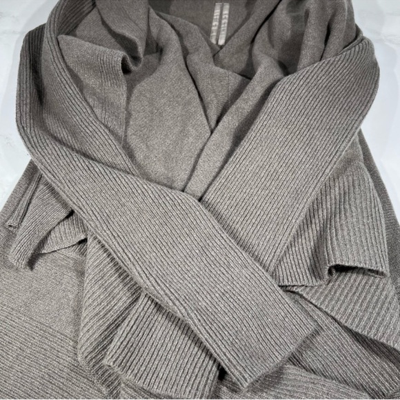 Rick Owens Cashmere Medium Wrap Dust Sweater Cardigan - Picture 11 of 16